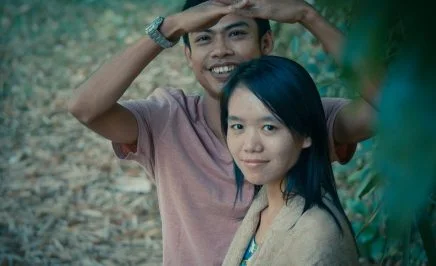 Phyoe Phyoe Aung and her partner Lin Htet Naing